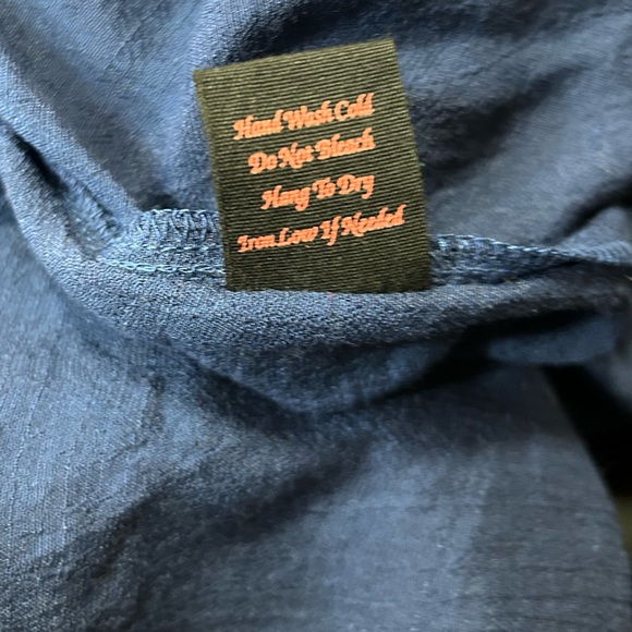 EM Embroidered Off-The-Shoulder Peasant Top - Picture 8 of 8